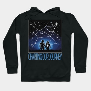 Cosmic Companions - Sibling Constellation Hoodie